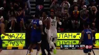 Utah amp denver fight fight nba [upl. by Namijneb681]