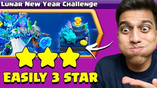 easiest way to 3 star Lunar New Year Challenge Clash of Clans [upl. by Haisa465]