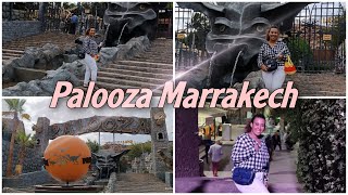 جولة في palooza Marrakech مدينة الالعاب والمغامرات بلا حدود [upl. by Atilrac]