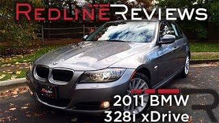 2011 BMW 328i xDrive Review Walkaround Exhaust amp Test Drive [upl. by Suruat]