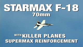 The Starmax F18 RC Plane vs Wind [upl. by Procora552]