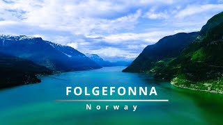 Folgefonna by drone Norway [upl. by Elisee396]