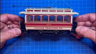 Lets add sound to this Bachmann ON30 Closed Street Car [upl. by Meekyh]