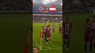 Haaland Norway Goals vs Austria  Nations League Day 5 🇳🇴⚡️🇦🇹 shorts [upl. by Haidej812]