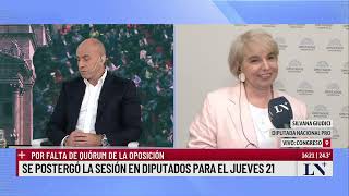 Por falta de quórum de la oposición se postergó la sesión en Diputados para el jueves 21 [upl. by Lilak]