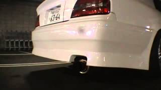 Kakimoto GT1 OZ Exhaust JZX100 TOYOTA CHASER [upl. by Linell292]