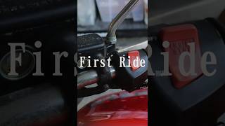 First Ride shorts motorcycle caferacer firstride [upl. by Ynnek401]