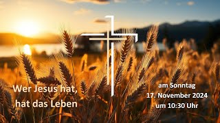 Wer Jesus hat hat das Leben [upl. by Ynitsed]