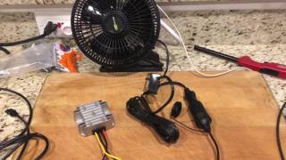 Neptune Apex DIY 24V to 12V DC Fan Project [upl. by Aihtnic]