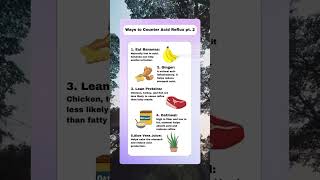 Acid Reflux Counter nutrientboost healthyeating guthealth digestivehealth nutritiontips [upl. by Okihsoy876]