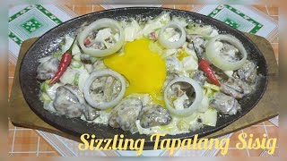 MUST TRY Sizzling Crispy Tapalang Hard Clam  Sizzling Sisig  Tohoy [upl. by Solahcin]