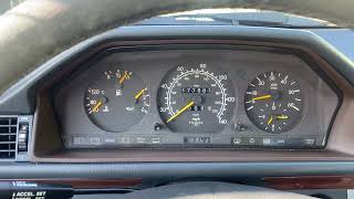 1995 MercedesBenz E300 Diesel Cold Start The MB Market [upl. by Epilef]