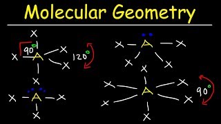 Molecular Geometry amp VSEPR Theory  Basic Introduction [upl. by Hasina873]