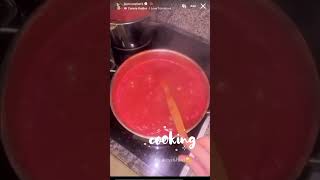 Chef Burcu Özberk in action 🍳👩‍🍳 CookingWithBurcuÖzberk ChefVibes [upl. by Derdle]