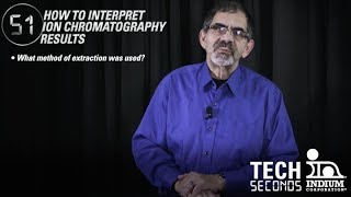 Tech Seconds How to Interpret Ion Chromatography IC Results [upl. by Tichonn]