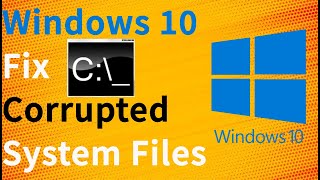 Fix Windows 10 Corrupted System Files Using DISM and SFC CMD Commands [upl. by Rainah]