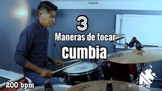 Como tocar cumbia en bateriaremates de cumbia [upl. by Lefty]