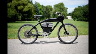 Custom built 15kW Felt Cruiser ebike [upl. by Selestina]