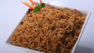 Parsi Style Brown Rice  In Hindi [upl. by Ahsinned]