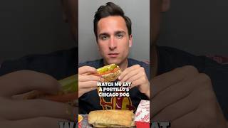 Portillo’s Hot Dog ASMR Mukbang asmr mukbang portillos [upl. by Emoraj]