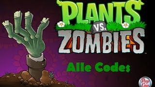 Pflanzen gegen Zombies  Alle Codes HD [upl. by Hgielyk]