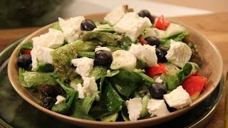 Greek Salad  Cooksmart  Sanjeev Kapoor Khazana [upl. by Lawson111]