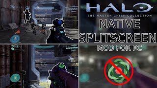 This Halo Mod adds NATIVE Splitscreen to Halo The Master Chief Collection on PC No Nucleus CoOp [upl. by Sigismondo446]