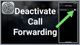 How To Turn Off Deactivate Call Forwarding [upl. by Calla735]