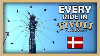 EVERY Ride In Copenhagens TIVOLI GARDENS  2019 [upl. by Ihculo680]