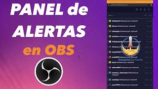 PANEL DE ALERTAS STREAMELEMENTS EN OBS  TWITCH  YOUTUBE [upl. by Kcirdez683]