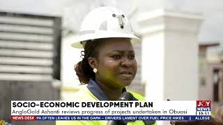 SocioEconomic Development Plan AngloGold Ashanti reviews progress of projects undertaken in Obuasi [upl. by Chery]