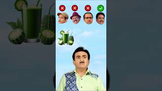 Memory Test Challenge 🤯  Tmkoc jethalal 😲 IQ Test shortsfeed gk tmkoc [upl. by Arleen]