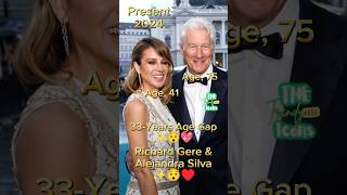 Richard Gere and Alejandra Silva Love Story antesedepois beforeandafter richardgere love [upl. by Gerius]