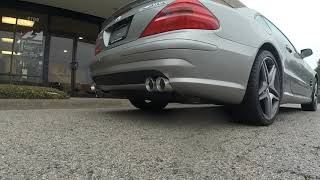 Top Speed Pro1 Mercedes Benz R230 SL500 SL550 SL600 0312 Exhaust System [upl. by Solram]