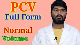 PCVTest packed cell volume and Normal Volumes [upl. by Westley961]