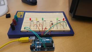 Arduino liikennevalot [upl. by Aymik]