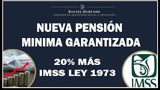 20 MAS DE PENSIÓ MINIMA GARANTIZADA IMSS 2023 [upl. by Tnomal]