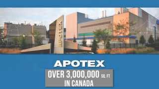 Apotex Solid Dose Manufacturing Facility  Etobicoke Canada [upl. by Atinyl]