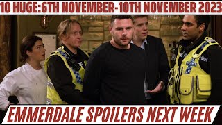 First look  10 huge Emmerdale spoilers for next week from 6th  10th November 2023  Soap spoilers [upl. by Armalla]