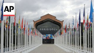 A look at the Paris 2024 athletes Olympic village [upl. by Niccolo]