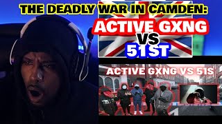 The Deadly War In Camden Active Gxng vs 51st Reaction 🇬🇧🔥🐐 [upl. by Quiteri]