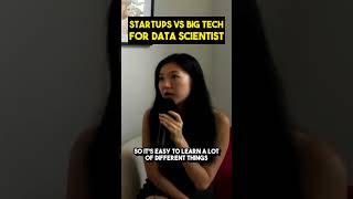 Startups vs Big Tech for Data Scientist  Betty Zhang  The Data Scientist Show 072 [upl. by Ara]