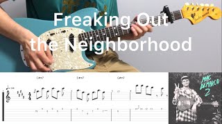 Mac Demarco  Freaking Out The Neighborhood guitar cover with tabs amp chords [upl. by Mundford]