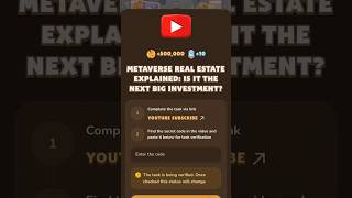 Metaverse Real Estate Explained Is It the Next Big Investment  Memefi Video Code Today Memefi [upl. by Tania]