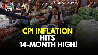 Retail Inflation Spikes In Oct At A 14Month High  Oct CPI At 621  State Of The Economy [upl. by Rimma]