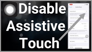 How To Turn Off Assistive Touch On iPhone [upl. by Koblick]