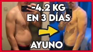 Experiencia AYUNO PROLONGADO 🚨 3 Días SIN COMER [upl. by Perkin]