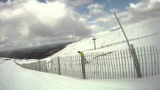 Cairngorm freestyle skiing Kyle Beattie [upl. by Hogen827]