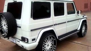 RIMSTARZ KUSTOMZ G550 GWagon on Asantis [upl. by Ema351]