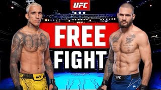 Charles Oliveira vs Christos Giagos  UFC FREE FIGHT  MMAPlus [upl. by Ycnan]